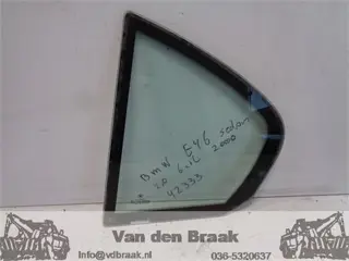 BMW E46 Sedan 1998-2005 Driehoeksraam links achter