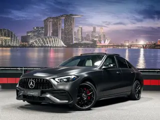 Mercedes-Benz C-Klasse C300 e AMG 4MATIC UNIEK!MAGNO|GRAPHITE|Burmester|HeadUp|Sfeer|Pano|360cam|Mem