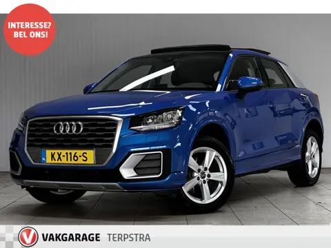 Audi Q2 1.4 TFSI CoD Sport Pro Line/ Open Pano-Dak/ Trekhaak/ 150pk!/ 17''LMV/ Airco/ Navi/ Cruise/ 