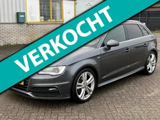 Audi A3 Sportback 1.4 TFSI 122 PK 6 BAK Bj 2013 S-line Sport 5 Deurs Ecc Airco Navi Leder Xenon Led 