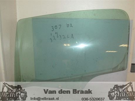 Peugeot 307 5 deurs 2001-2007 Links achter portierraam
