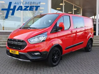 Ford Transit Custom 320 2.0 TDCI 130 PK TRAIL DUBBEL CABINE L2H1 6-PERS. + LEDER | RAPTOR GRILLE | C
