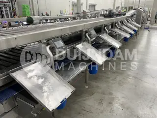 Proseal MC002 + SlipStream afweeglijn met 14 weegposities