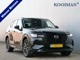 Mazda CX-60 2.5 e-SkyActiv PHEV Homura 327 Pk Automaat SoH 96% / Navi / Leer / Camera / DAB / Apple 
