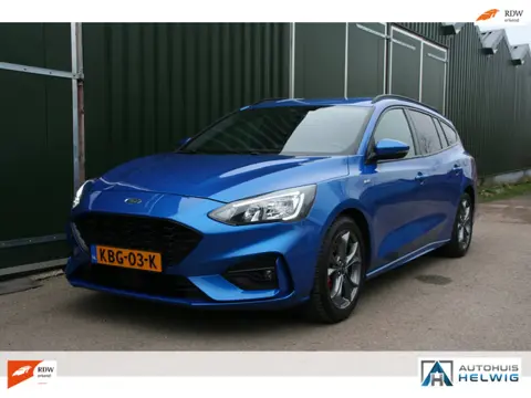 Ford Focus Wagon 1.0 EcoBoost Hybrid ST Line Business, 155 PK VIRTUEEL, NAVI, CAMERA, STOEL STUUR RU