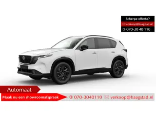 Mazda CX-5 2.5 e-Skyactiv-G 141 M Hybrid Homura Private Lease nu voor €659,- per maand! (72 maanden/