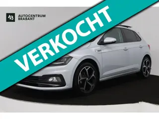 Volkswagen Polo 1.0 TSI R-line (PANORAMADAK, NAVIGATIE, STUURBEDIENING, 1e EIGENAAR, GOED ONDERHOUDE