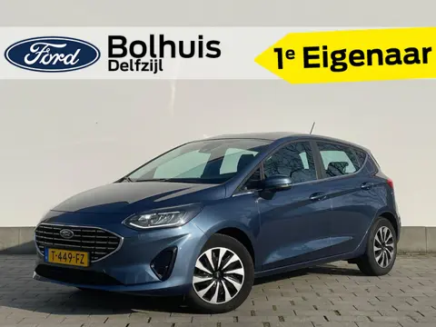 Ford Fiesta EcoBoost Hybrid 125 pk Titanium | LED | Climate Control | Cruise Control | Apple Carplay