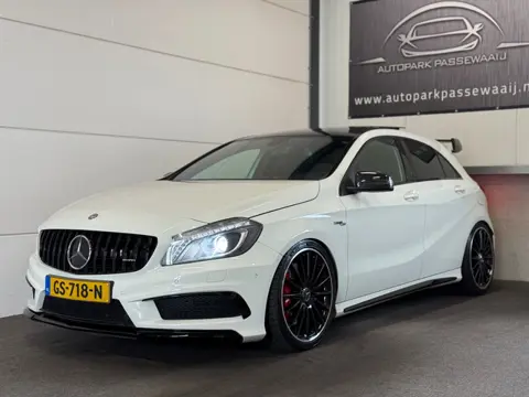Mercedes-Benz A-klasse AMG 45 4MATIC Edition 1 Pano, Aero, Carbon, Kuipstoelen, Cruise Control, Harm