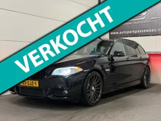 BMW 5-serie Touring 523i M-Pakket, Leder, Pano, Trekhaak, Stoelverwarming, Parkeersesnoren, Cruise C