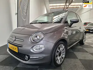 Fiat 500 2019. Turbo Collezione uitv. Pano dak. 76.000 km.