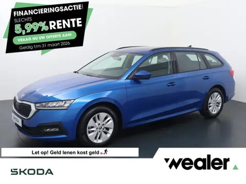 Skoda Octavia Combi 1.0 TSI Ambition | 110 PK | Trekhaak wegklapbaar | LED verlichting | Navigatiesy