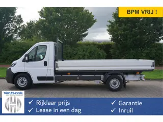 Citroën Jumper Heavy 35 Open Laadbak L4 BPM VRIJ!! Airco, Cruise, Bluetooth, 3.0T Trekgewicht!! NR. 