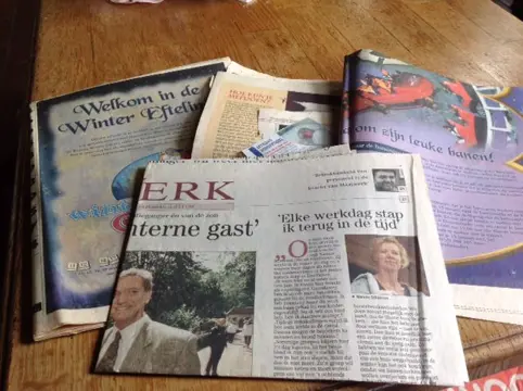 Efteling - diverse folders, informatie enz - jaren 1998 - 1999 - 2000