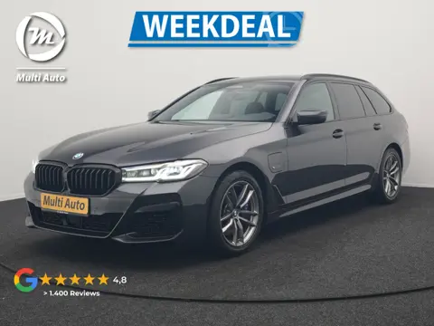 BMW 5 Serie Touring 520e M Sport PHEV 204pk Dealer O.H | Trekhaak af Fabriek | Adaptive Cruise | Alc