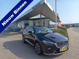 Mazda CX-3 2.0 SkyActiv-G 120 GT-M AUTOMAAT, LED, 18" LMV, CAMERA, PDC, HUD, etc. incl. 12 MND BOVAG