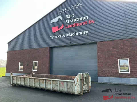 Translift Haakarm/kabel/ketting systeem. 12,3m3 met franse achterklep. BS1922