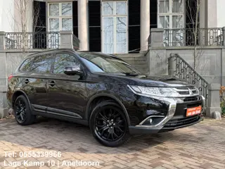 Mitsubishi Outlander 2.0 Instyle+ 4WD 7P Automaat BLACK-LINE Navi Sch-Dak 360C Camera Trekhaak