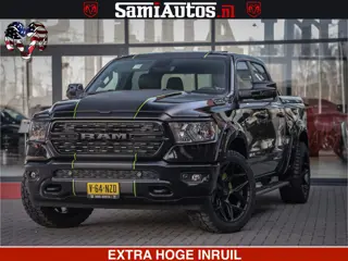 Dodge Ram SPORT | 5.7 V8 4x4 HEMI | PANORAMA DAK | GROOTSCHEM 12 INCH | LPG | Diamond Black Pearl | 