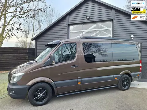 Mercedes-Benz Sprinter 316 2.2 CDI Automaat. Camper 6 persoons, Slaap-Hef-dak, Luifel, Fietsendrager