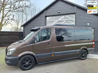 Mercedes-Benz Sprinter 316 2.2 CDI Automaat. Camper 6 persoons, Slaap-Hef-dak, Luifel, Fietsendrager