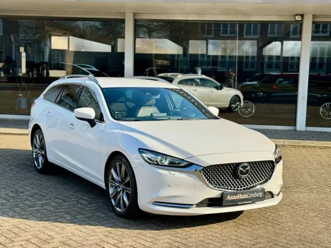 Mazda 6 Sportbreak 2.5 SkyActiv-G 194 Signature|Facelift|Camera|CarPlay|Leer|Bose|Automaat|HUD|Trekh