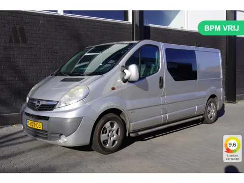 Opel Vivaro 2.5 CDTI L2 Dubbele Cabine - Airco - Navi - Cruise - € 4.490,- MARGE!