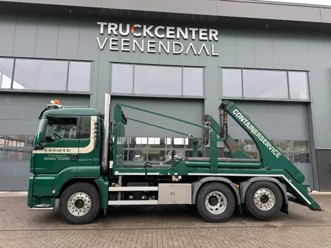 MAN TGS 28.460 / STUUR EN LIFTAS / 1E EIGENAAR / HYVA PORTAALARM-AFNETSYSTEEM