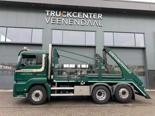 MAN TGS 28.460 / STUUR EN LIFTAS / 1E EIGENAAR / HYVA PORTAALARM-AFNETSYSTEEM