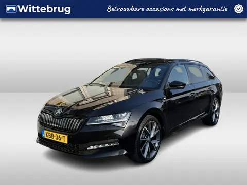 Škoda Superb Combi 1.4 TSI iV Sportline Business / AUTOMAAT/ PANO/ TREKHAAK/ ELEK.KLEP/ DCC/ MEMORY 