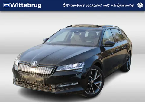 Škoda Superb Combi 1.4 TSI iV 218pk Sportline DSG Automaat / Panorama dak / Navigatie / LM 19 inch /