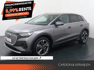Audi Q4 e-tron 40 Launch edition Advanced Plus 77 kWh | SoH 89% | Wegklapbare trekhaak | Head-up Dis