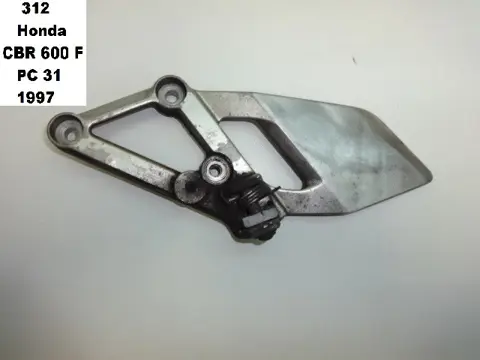 LINKER SCHETSPLAAT Honda CBR 600 F 1995 - 1998