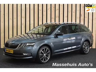 Skoda Octavia Combi 1.0 TSI Greent. Style Busin. DSG Trekhaak Leer LED CarPlay Navi Clima Cruise PDC