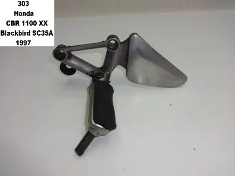 LINKER SCHETSPLAAT Honda CBR 1100 XX 1997 - 1998