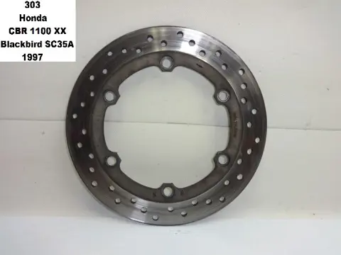 ACHTER REMSCHIJF Honda CBR 1100 XX 1997 - 1998