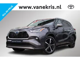 Toyota Highlander 2.5 AWD Hybrid Premium, Panorama schuifdak, Treeplanken, JBL.