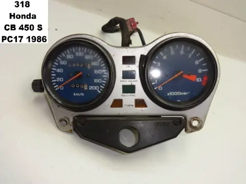TELLERSET Honda CB 450 1985 - 1986