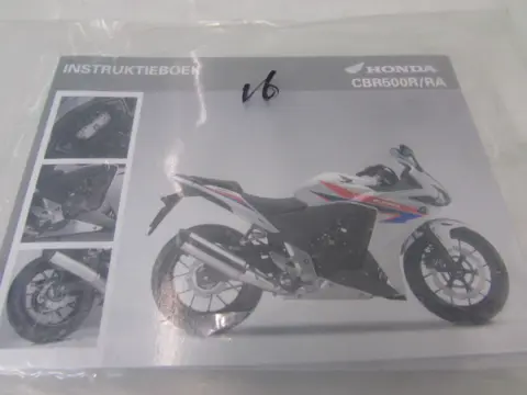 INSTRUCTIEBOEKJE Honda CBR 500 R 2013 - 2015