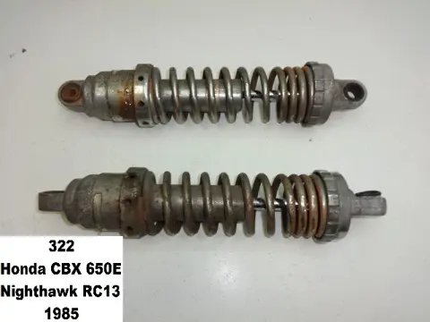 ACHTER SCHOKBREKER Honda CB 650 1983 - 1985