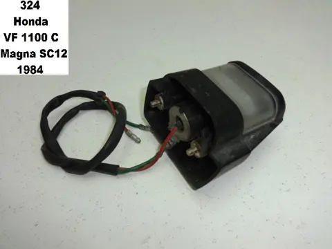 KENTEKENPLAATHOUDER Honda VF 1100 C Magna 1983 - 1995
