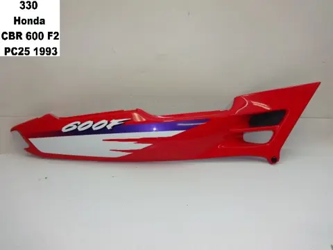 RECHTER ACHTERKANT Honda CBR 600 F 1991 - 1994