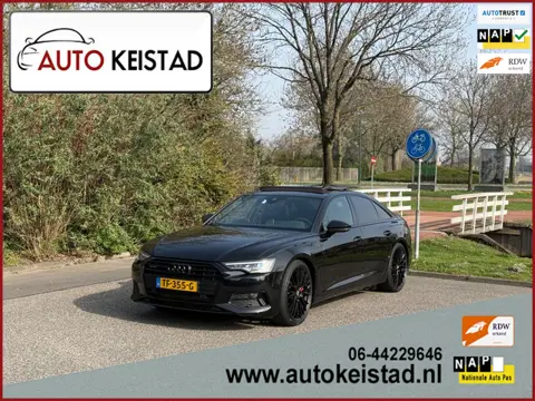 Audi A6 Limousine 55 TFSI 340PK S-LINE PANORAMA/LEDER/MEMORY! NIEUWSTAAT!
