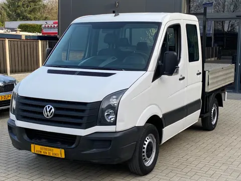 Volkswagen Crafter 2.0 TDI L1H1 DUBBELE CABINE OPEN LAADBAK CRUISE AIRCO TREKHAAK