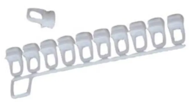 S AS Glijder op strip set van 4 strips in totaal 40 runners