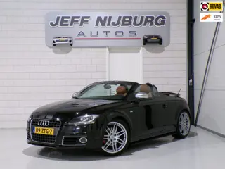 Audi TT Roadster 2.0 TFSI S-Line Cognac-Leer Stoelverwarming Garantie 19"Velgen Bluetooth Xenon DAB 