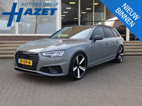 Audi A4 Avant 35 TFSI SPORT S LINE BLACK EDITION QUANTUMGRIJS + LEDER SPORTINTERIEUR | TREKHAAK | 20