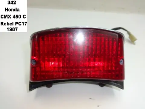 ACHTER LICHT Honda CMX 450 1986 - 1987