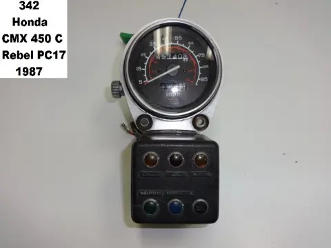 TELLERSET Honda CMX 450 1986 - 1987