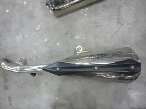 UITLAAT Kawasaki Z 1000 2007 - 2009